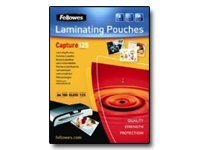 Fellowes Laminating Pouches Capture 125 Micron 75 X 105 Mm Lamineringspunger