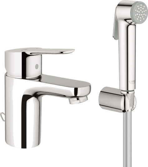 GROHE BAUEDGE KROM SERVANTARMATUR M HÅNDDUSJ