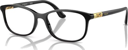 Briller   VO5163 fra Vogue   Svart   plast   firkantet   Small
