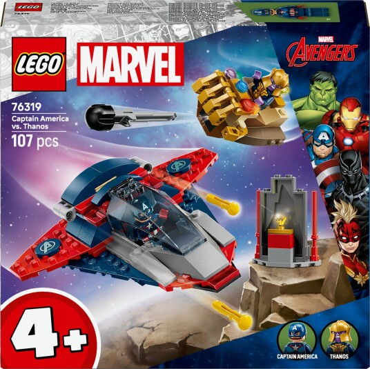 LEGO Super Heroes 76319 Captain America mot Thanos