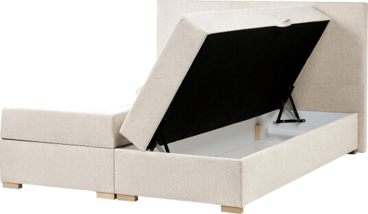 Kontinentalseng Major 160x200 cm Lys beige