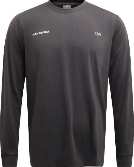 ICANIWILL Mirage Dri Release Long Sleeve Print M STORMY GREY XL