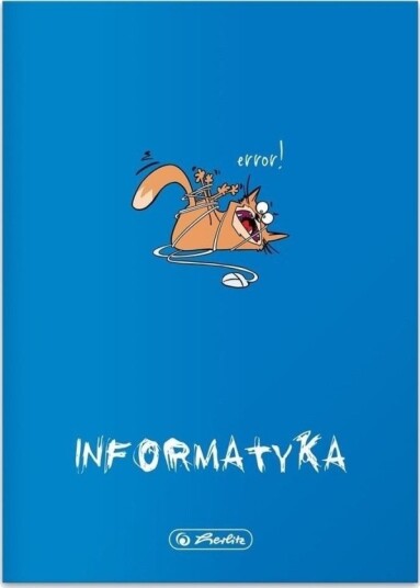 Notatbok A5/60K Rutenett Eco Pp Computer Science 5 Stk