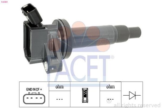 Tennspole coil FACET 9.6361 Tennspole coil FACET 9.6361