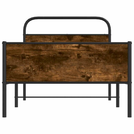 Sengeramme uten madrass sonoma eik 90x200 cm konstruert tre 8721158564795