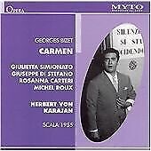 MediaTronixs Carmen (Von Karajan, Simionato, Di Stefano) CD 2 discs (2006) Pre-Owned