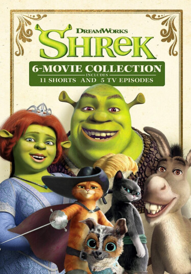 Shrek 6Movie Collection DVD