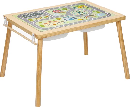 Tooky Toy Lekebord Med Oppbevaring