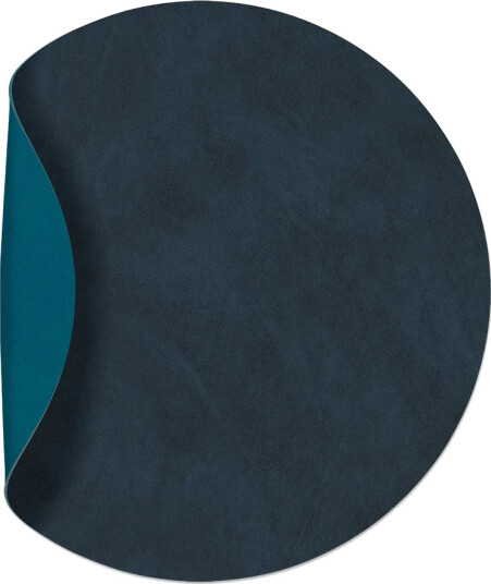 LIND DNA Nupo spisebrikke circle vendbar M 1 stk. Midnight blue petrol