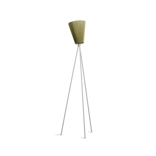 Northern - Oslo Wood Gulvlampe Light Grey/Olive