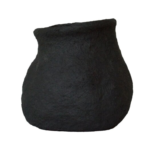 DBKD Paper krukke svart Liten Ø18 cm