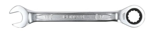 Proline Kombinøkkel Med Skralle, Crv, 19Mm, Proline