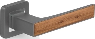 Metal Bud Dørhåndtak Innendørs Graphite Deco Grå