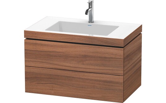 Duravit L-Cube Servantskap m/2 skuffer 800x500x480 mm Natur Valnøtt