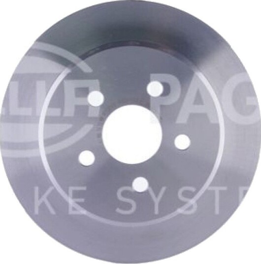 Bremseskive HELLA 8DD 355 107-921 Bremseskive HELLA 8DD 355 107-921