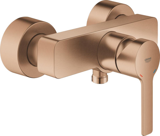 Grohe Lineare dusjbatteri, børstet kobber copper