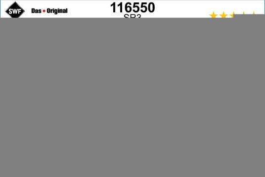 Viskerblad SWF 116550 Viskerblad SWF 116550