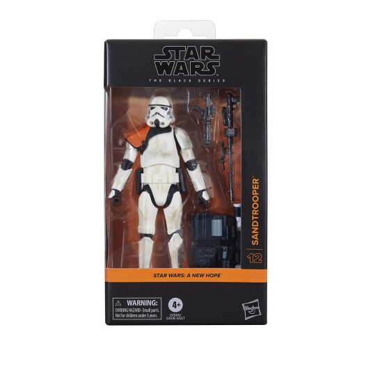 Hasbro Star Wars Episode IV Black Series Actionfigur 15 cm Fra 4 År Sandtrooper