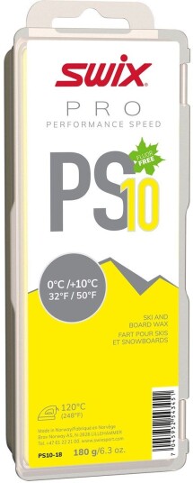 Swix Ps10 Yellow 0°c/+10°c 180g Nc 1 Swix Ps10 Yellow 0°c/+10°c 180g Nc 1