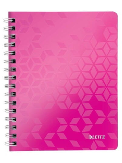 Leitz Notatbok WOW PP A5 Linjer 80 ark