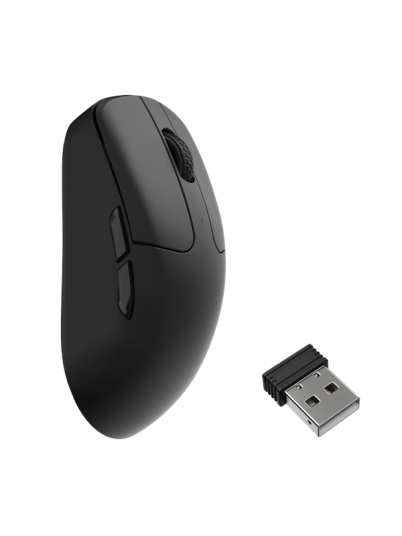 Keychron M2 8K Trådløs Gamingmus Optisk 5 Knapp Svart Keychron M2 8K Trådløs Gamingmus Optisk 5 Knapp Svart