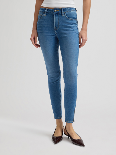 Lee Scarlett Skinny High Zip Denim 28/33 Lee Scarlett Skinny High Zip Denim 28/33