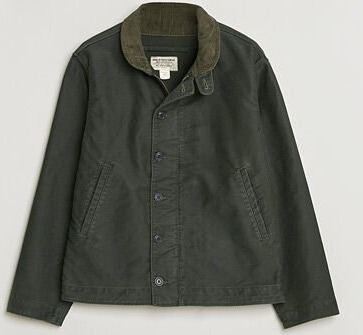 RRL Bower Deck Jacket Vintage Black RRL Bower Deck Jacket Vintage Black
