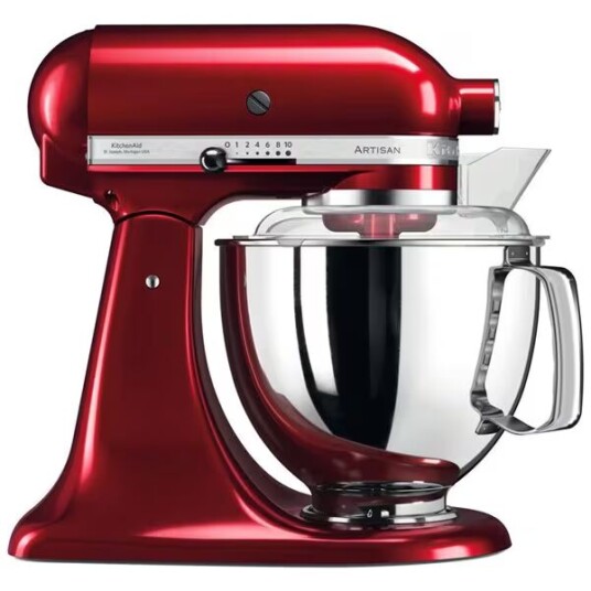 KitchenAid Artisan Kjøkkenmaskin 4,8L Rød Metallic med Tilbehør KitchenAid Artisan Kjøkkenmaskin 4,8L Rød Metallic med Tilbehør