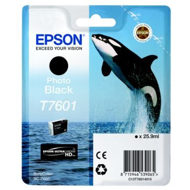 Epson Epson T7601 Blekkpatron svart foto T7601