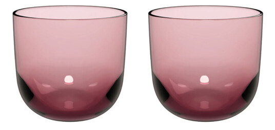 Villeroy & Boch Like vannglass 28 cl 2-pakning Grape Villeroy & Boch Like vannglass 28 cl 2-pakning Grape