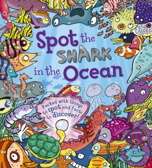 Spot The Shark In The Ocean Av Stella Maidment