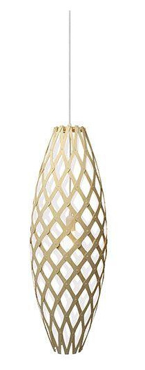 David Trubridge Hinaki Hvit / Natural Taklampe