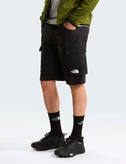 The North Face M Exploration Cargo Shorts Black 28