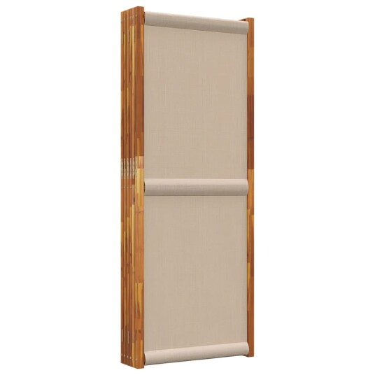  Romdeler 6 paneler gråbrun 420x180 cm 8721012464339