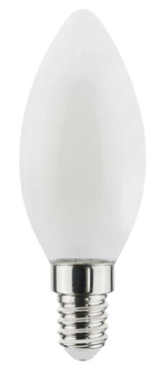 AIRAM Lyspære E14 LED opal dimbar 4,5W 3000-2200K 470 lumen