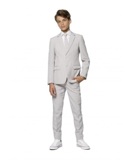 Boland Traciks Gråt Jakkesæt, Teen - Opposuit Groovy Grey OSTB-0021-164