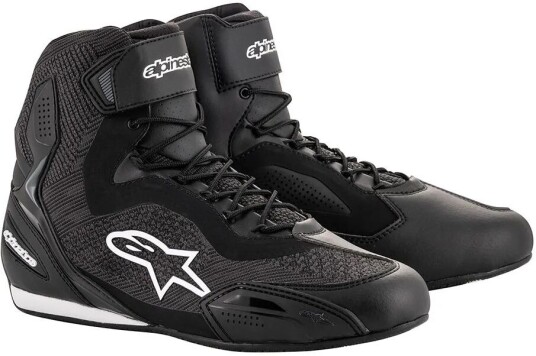 Alpinestars MC-Sko Faster 3 Rideknit Svart Alpinestars MC-Sko Faster 3 Rideknit Svart