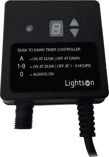 Lightson Lyssensor/timer maks 150W IP44 1621146-02-0 1586335-01-0 Lightson Lyssensor/timer maks 150W IP44 1621146-02-0 1586335-01-0