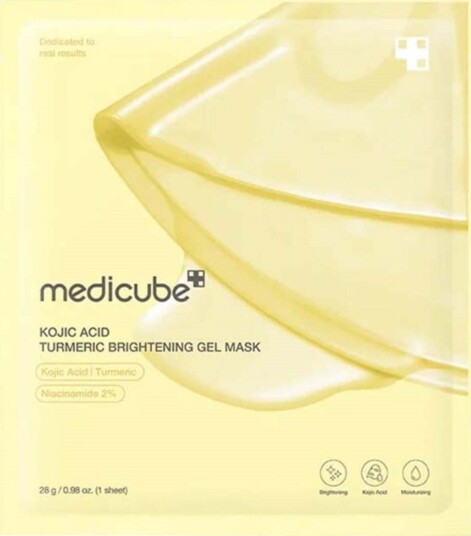 Medicube Kojic Acid Turmeric Brightening Gel Mask - Nude - 1 PCS
