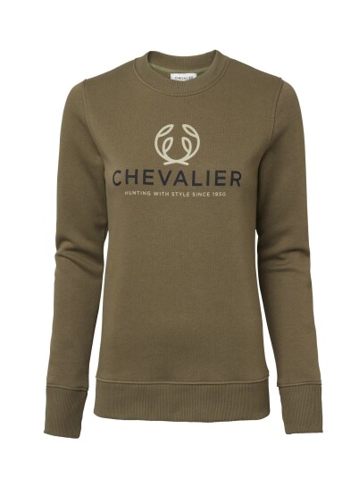 Chevalier Chevalier Logo Sweatshirt Women Primeval Forest 38W 38