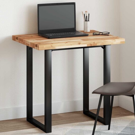 vidaXL Bordplate rektangulær 100x60x4 cm heltre akasie