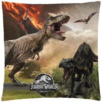 Licens Pyntepute barn - 40x40 cm - Jurassic world - Deilig pyntepute til barnerommet Licens Pyntepute barn - 40x40 cm - Jurassic world - Deilig pyntepute til barnerommet