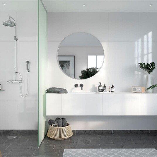 Baderomspanel Fibo 5091 M6060 Athen White Baderomspanel Fibo 5091 M6060 Athen White