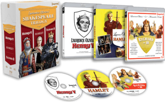 Laurence Olivier’s Shakespeare Trilogy 19441955 Bluray