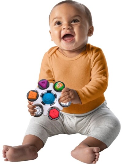 Baby Einstein Curiosity Clutch sensorisk leketøy Baby Einstein Curiosity Clutch sensorisk leketøy