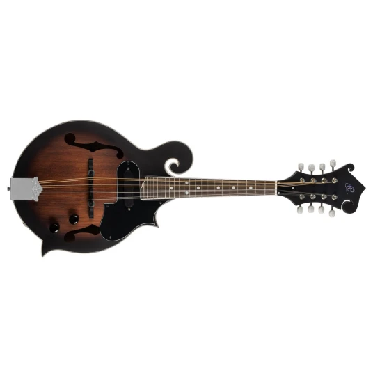 Ortega Guitars Ortega Rmfe30-Wb Americana Mandolin F-Style, Whiskey Burst, Electronic