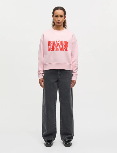 Mads Nørgaard Original Sweat Tilvina Sweatshirt Pink M Mads Nørgaard Original Sweat Tilvina Sweatshirt Pink M
