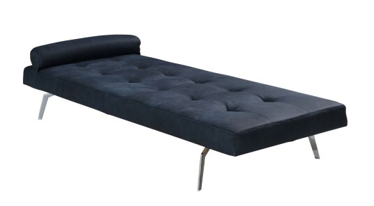 Troels Denmark Harvey Daybed - Blå skinn   Unoliving