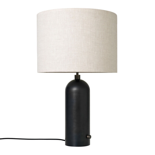 Gubi Gravity Table Lamp – Large Canvas / Blackened Steel Gubi Gravity Table Lamp – Large Canvas / Blackened Steel