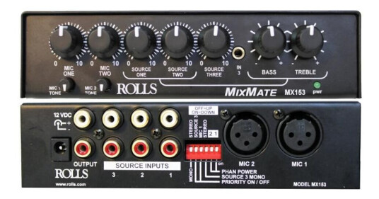 Rolls Mx153 Mix Mate Rolls Mx153 Mix Mate